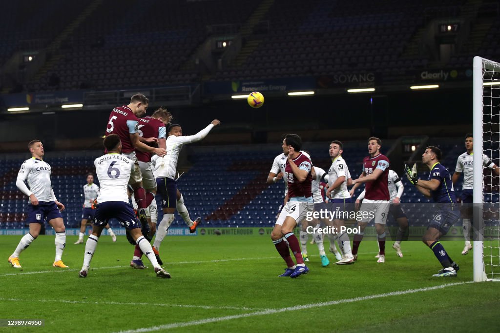 Burnley v Aston Villa - Premier League