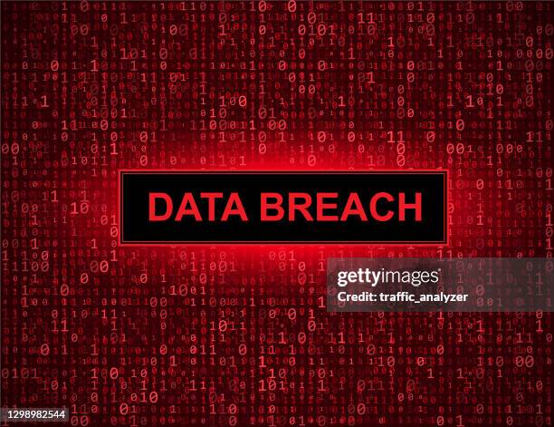 abstract code background - data breach stock illustrations