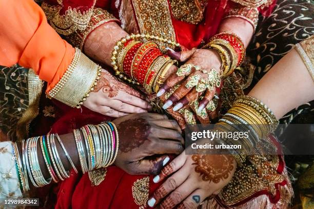 henna - mehndi hands - henna tattoo stock pictures, royalty-free photos & images