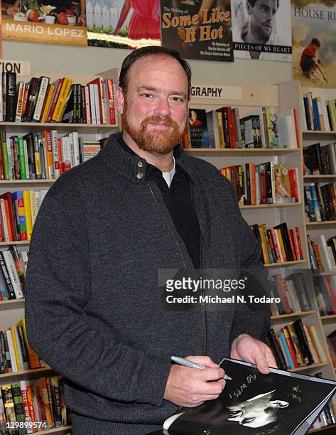 John Carter Cash promotes the new book "House of Cash" at Bookends Bookstore on October 21, 2011 in Ridgewood, New Jersey.
