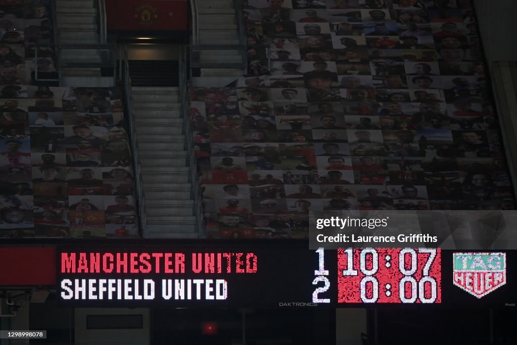 Manchester United v Sheffield United - Premier League
