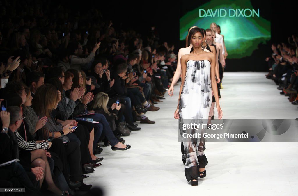 2011 LG Toronto Fashion Week Spring 2012 Collection - David Dixon - Runway