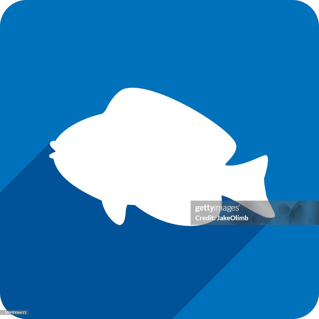 Blue Tang Icon Silhouette