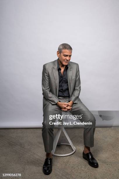 Actor/director George Clooney is photographed for Los Angeles Times on November 4, 2020 in Studio City, California. PUBLISHED IMAGE. CREDIT MUST...