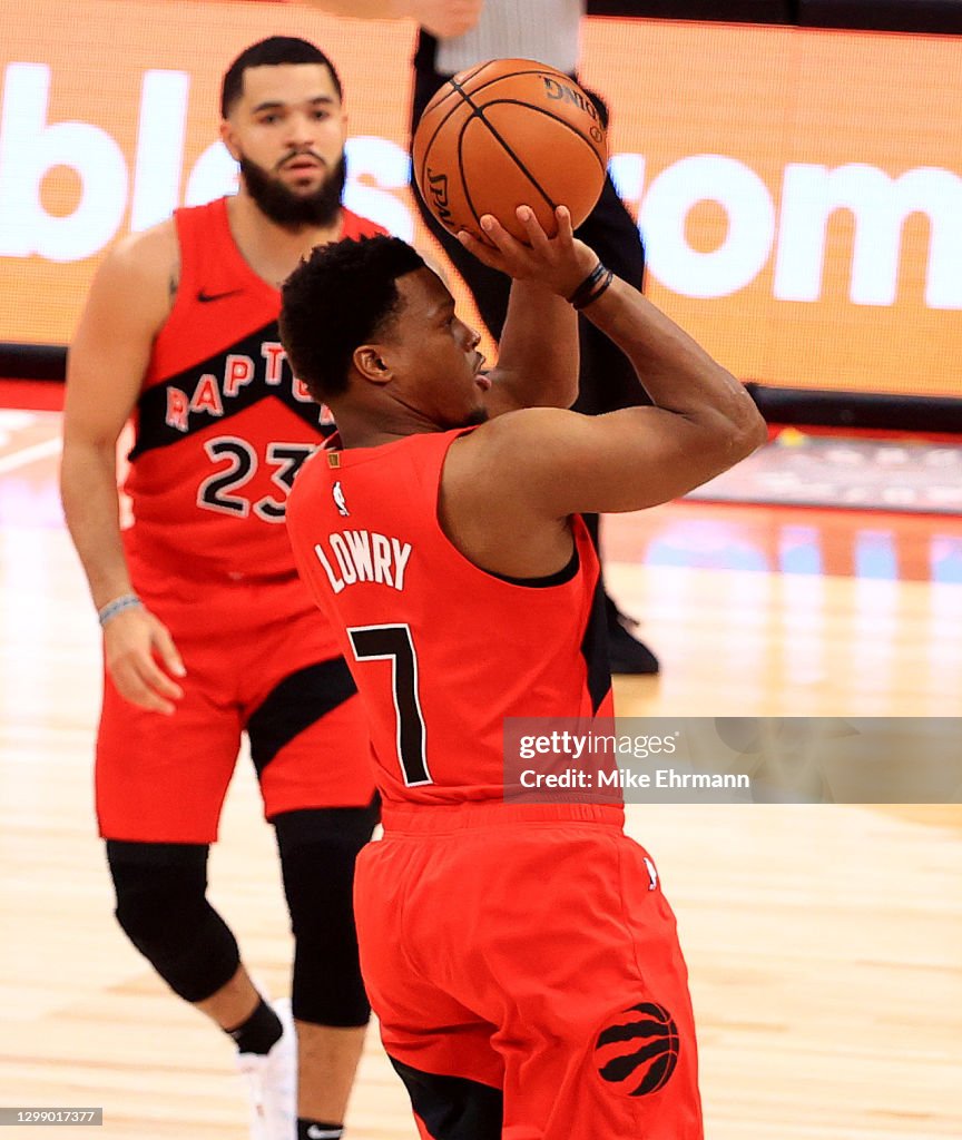 Lowry Raptor Kyle Lowry of the Toronto Raptors scores his 10,000th NBA point... News ...