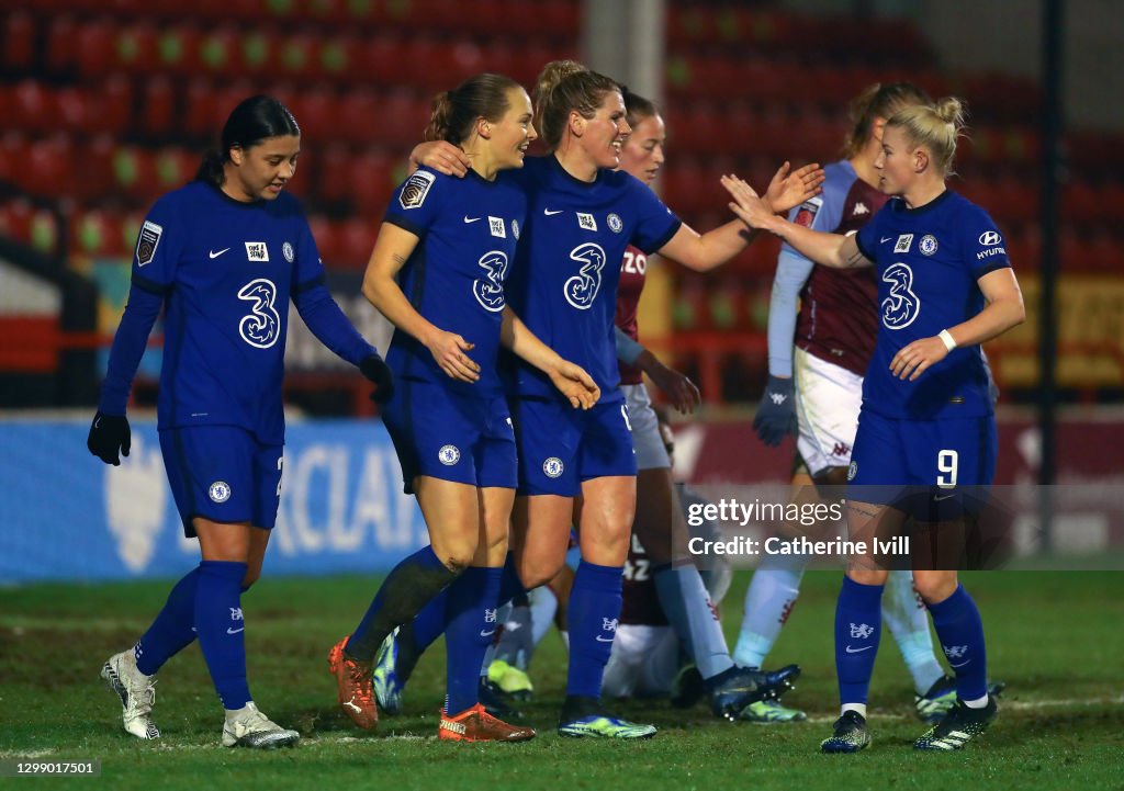 Aston Villa Women v Chelsea Women - Barclays FA Women's Super League