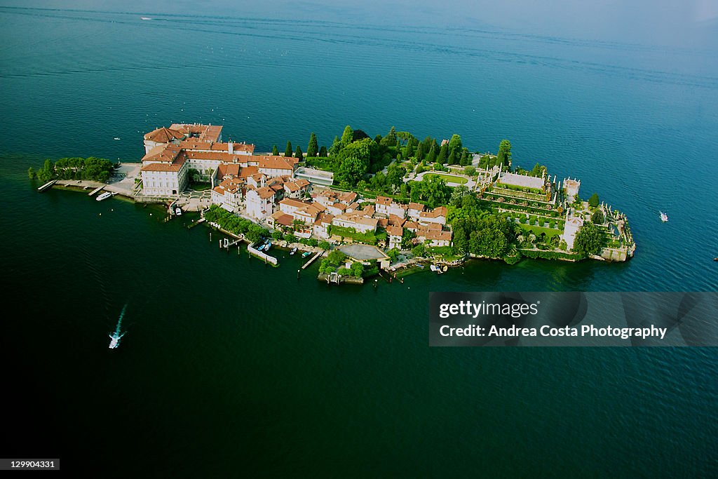 Isola Bella Flight view