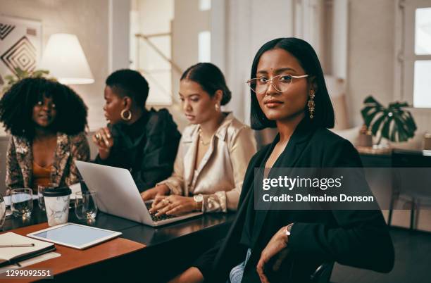 whoever said you can't have it all never met us - business woman looking over shoulder stock pictures, royalty-free photos & images