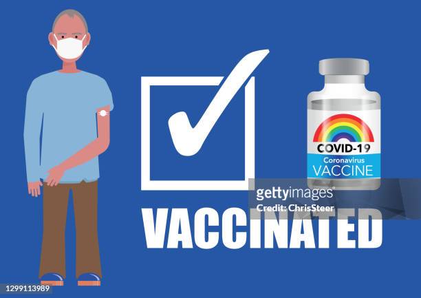 covid-19 vaccine - nhs nurse stock illustrations