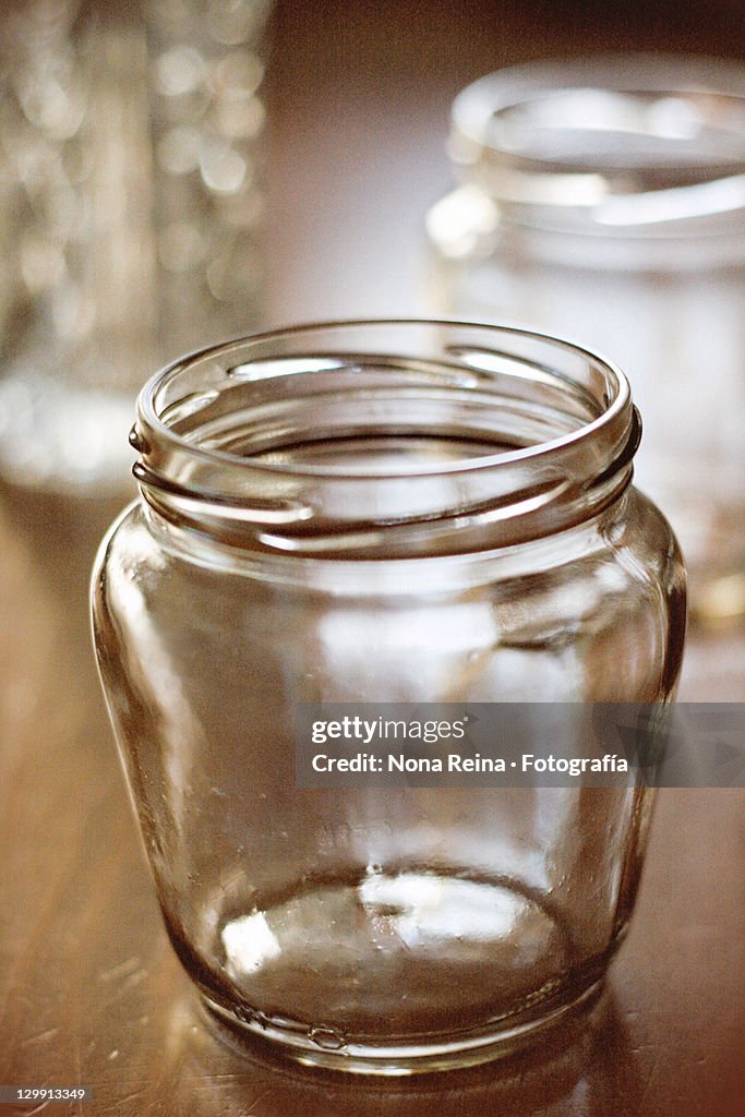 Empty jar