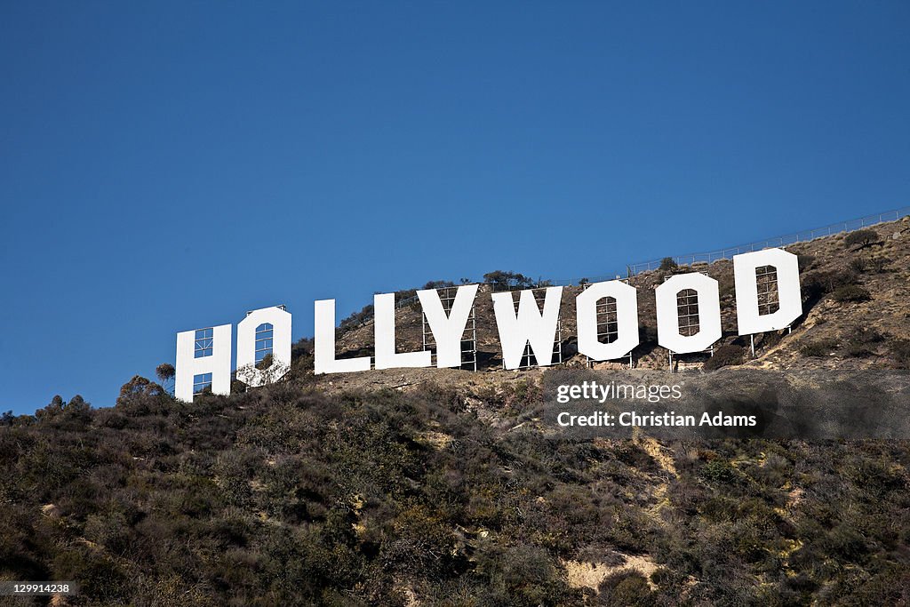 Hollywood sign