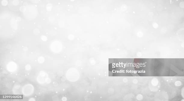 white defocused background - glittering ストックフォトと画像