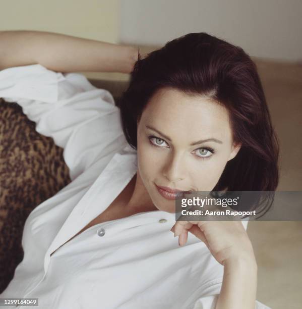 Actress Melinda Clarke poses for a portrait in Los Angeles, California.