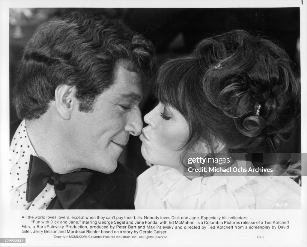 George Segal And Jane Fonda In 'Fun with Dick and Jane'