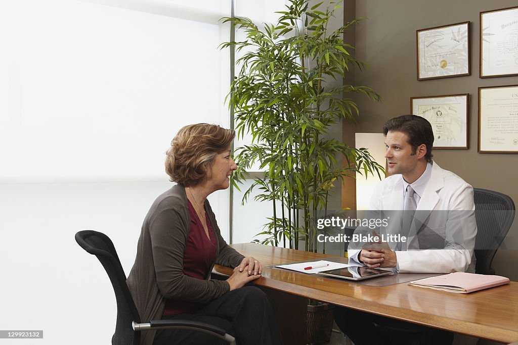 Male Doctor in modern office