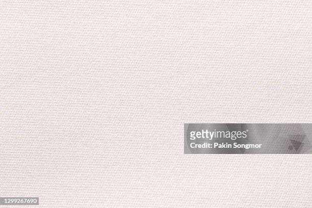 white fabric cloth polyester texture, textile background. - materiale tessile foto e immagini stock