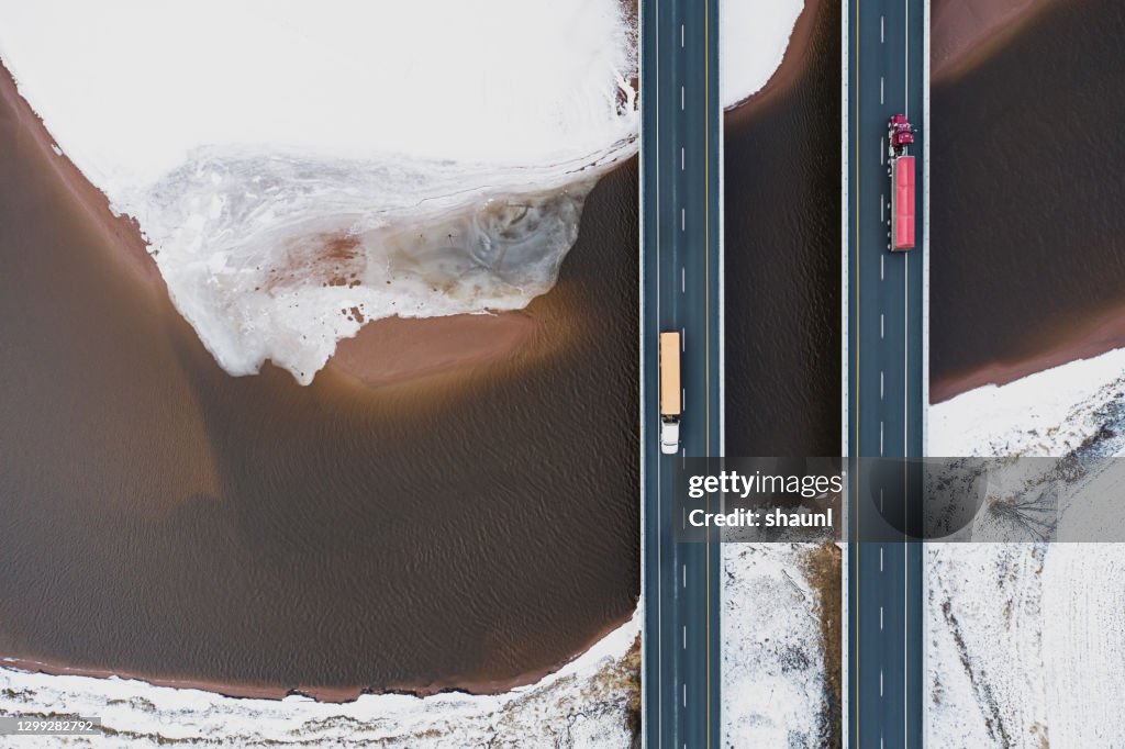 Trucking In Winter