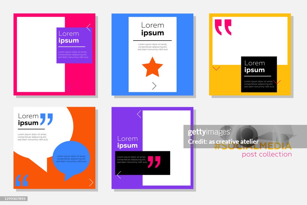 Trendy bewerkbare sjabloon voor verhalen en berichten op sociale netwerken.