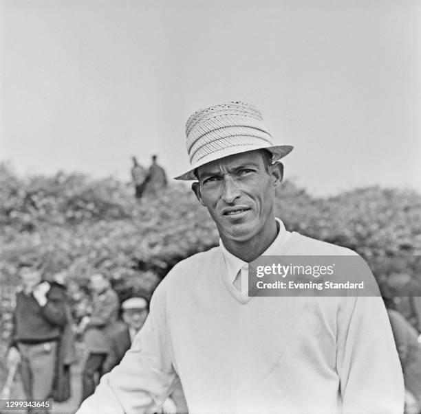 Puerto Rican golfer Juan Antonio 'Chi-Chi' Rodriguez at the Royal Birkdale Golf Club in England, UK, September 1966.