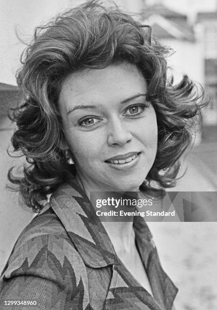 British actress Gabrielle Drake, UK, 24th November 1972.