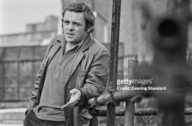 Welsh actor Anthony Hopkins, London, UK, 2nd October 1972. He is set to appear as Macbeth alongside Diana Rigg for the National Theatre.