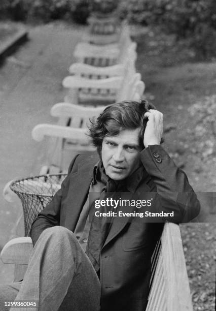 English actor Alan Bates , UK, 8th September 1972.