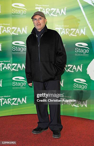 Phil Collins attends Tarzan Musical 3rd anniversary at Theatre "Neue Flora" on October 22, 2011 in Hamburg, Germany.