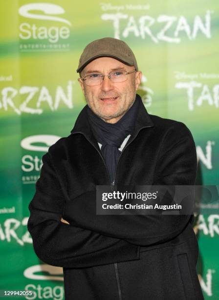 Phil Collins attends Tarzan Musical 3rd anniversary at Theatre "Neue Flora" on October 22, 2011 in Hamburg, Germany.