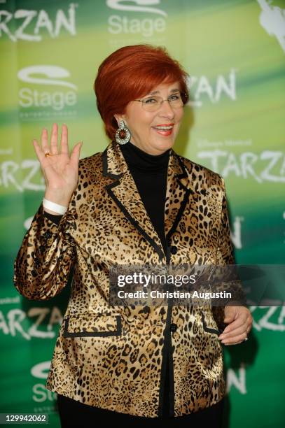 Heidrun von Goessel attends Tarzan Musical 3rd anniversary at Theatre "Neue Flora" on October 22, 2011 in Hamburg, Germany.