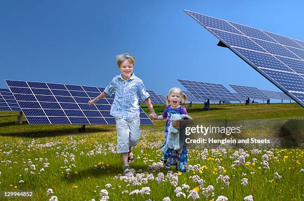 Solar Panel Fun Kids Solar Panels Photos and Premium High Res Pictures - Getty Images