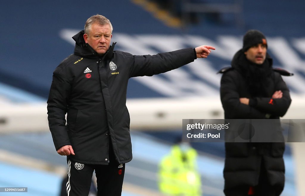 Manchester City v Sheffield United - Premier League
