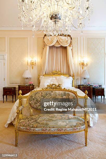 General view during a photo shoot with Donald Trump and Melania Trump at the Mar-a-Lago Club on March 26, 2011 in Palm Beach, Florida. Melania's...