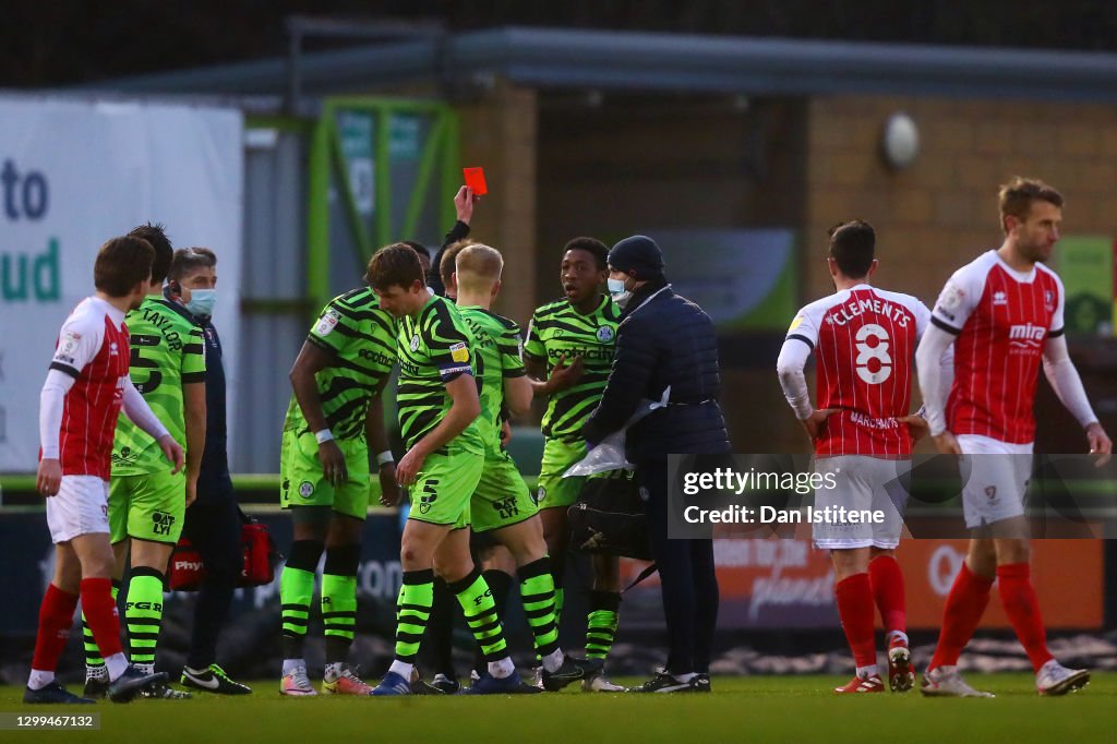 Forest Green Rovers v Cheltenham Town - Sky Bet League Two