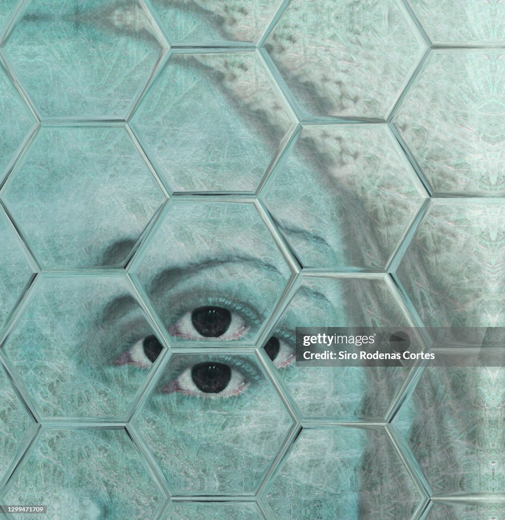 Abstract representation guilt and shame