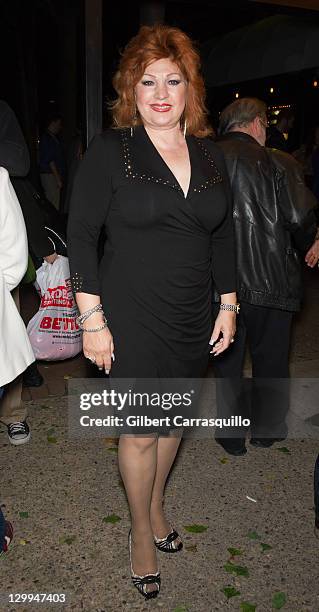 Linda Wepner, wife of boxer Chuck Wepner attends the "The Real Rocky" screening during the 20th Philadelphia Film Festival at the Ritz East Theater...