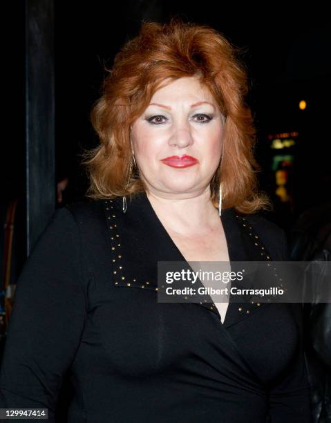 Linda Wepner, wife of boxer Chuck Wepner attends the "The Real Rocky" screening during the 20th Philadelphia Film Festival at the Ritz East Theater...