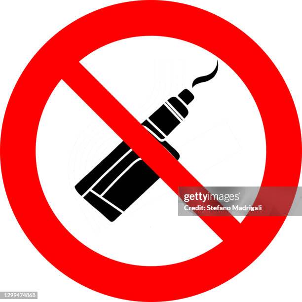 electronic cigarette smoking ban - no smoking sign stock pictures, royalty-free photos & images