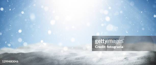 abstract magic snowy whiter day - panoramic background stock pictures, royalty-free photos & images