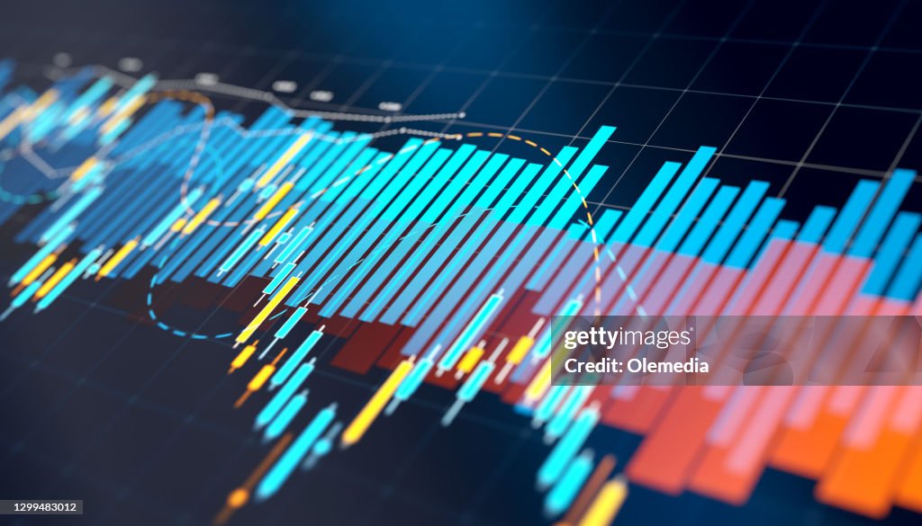 Gráfico y diagrama del gráfico de concepto de negocio