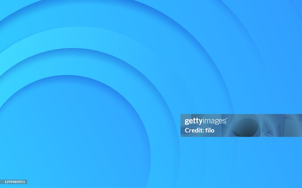 Abstract Circle Layers Background