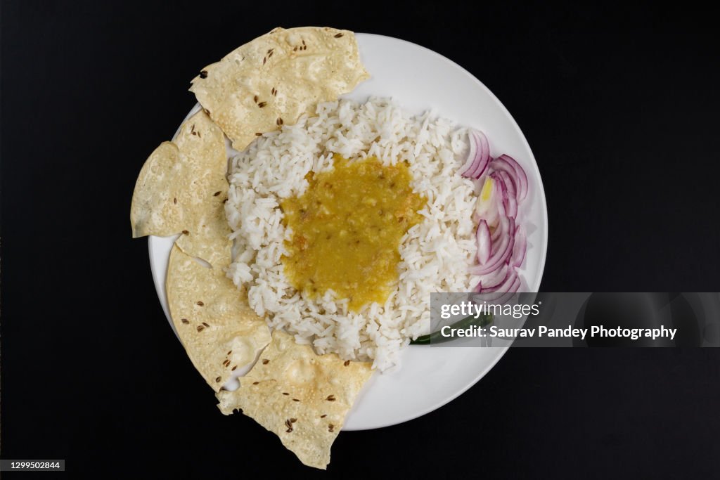 Simple Indian meal