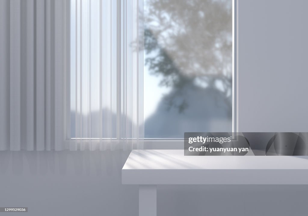 3D rendering interior background