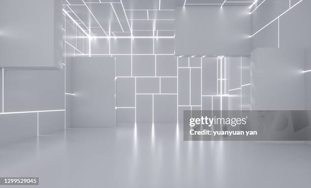 3d rendering exhibition background - geographical locations fotografías e imágenes de stock