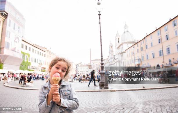 ice-cream break - italy city break stock pictures, royalty-free photos & images