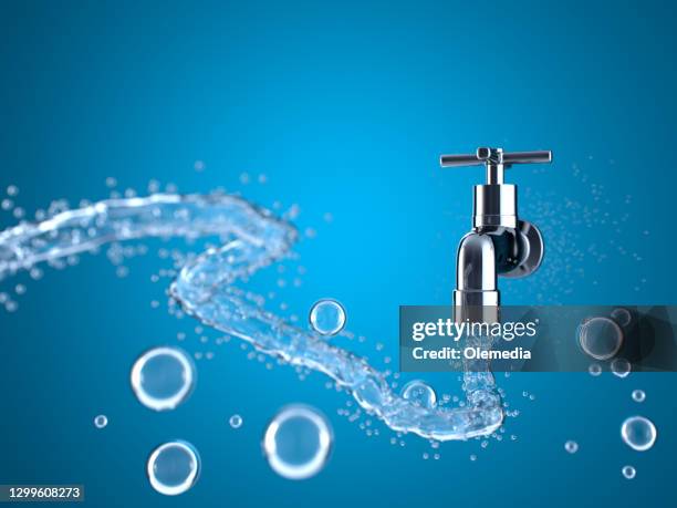 waterconcept opslaan - tap stockfoto's en -beelden