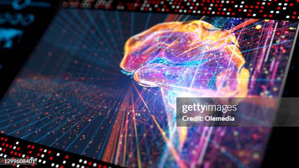 artificial intelligence digital concept - neuroscience stock pictures, royalty-free photos & images