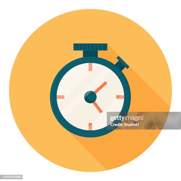 stopwatch icon - launch countdown stock illustrations
