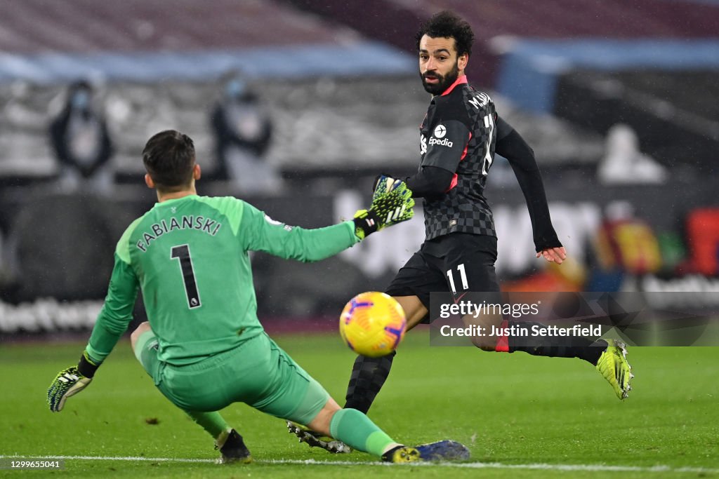 West Ham United v Liverpool - Premier League