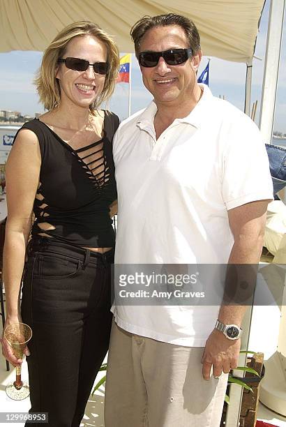 Cary Woods, Immortal Entertainment, & Sharon Swart, "Variety", on The Hollywood Yacht in Cannes.