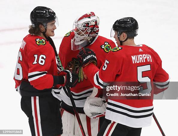 Columbus Blue Jackets v Chicago Blackhawks Columbus Blue Jackets v Chicago Blackhawks